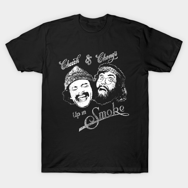 white Up In Smoke T-Shirt by sukaarta